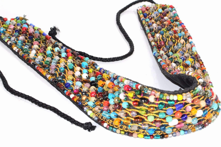 Prismatic Beaded Belt - 005372647981