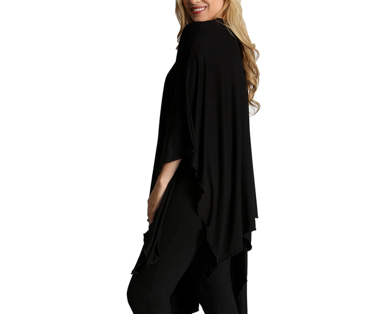 InstantFigure InstaWrap Tunic Shahl W/Cold Shoulders - 810096841872