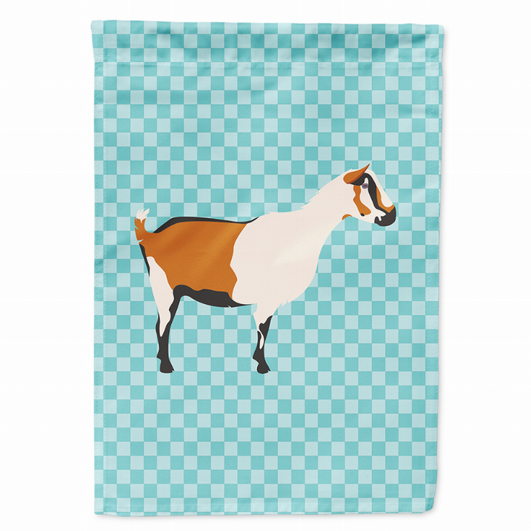 Animal/Bird Themed Blue Check Flag Canvas - 638508947031