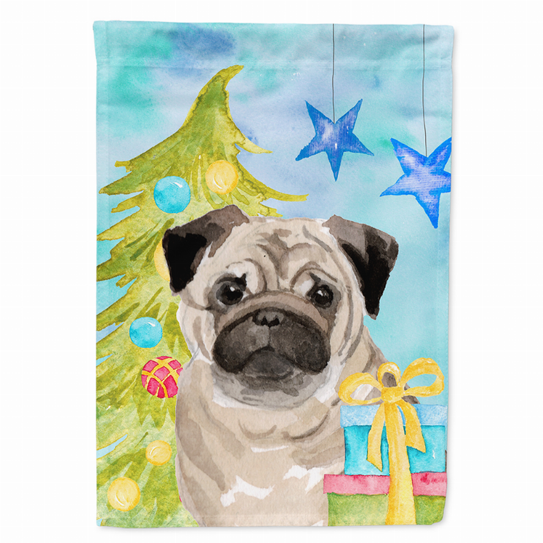 Christmas Dog Breed Themed Flag Canvas - 652259138500