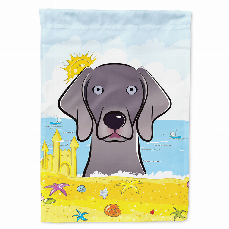 Summer Beach/Dog Breed Flag Canvas - 638508193964