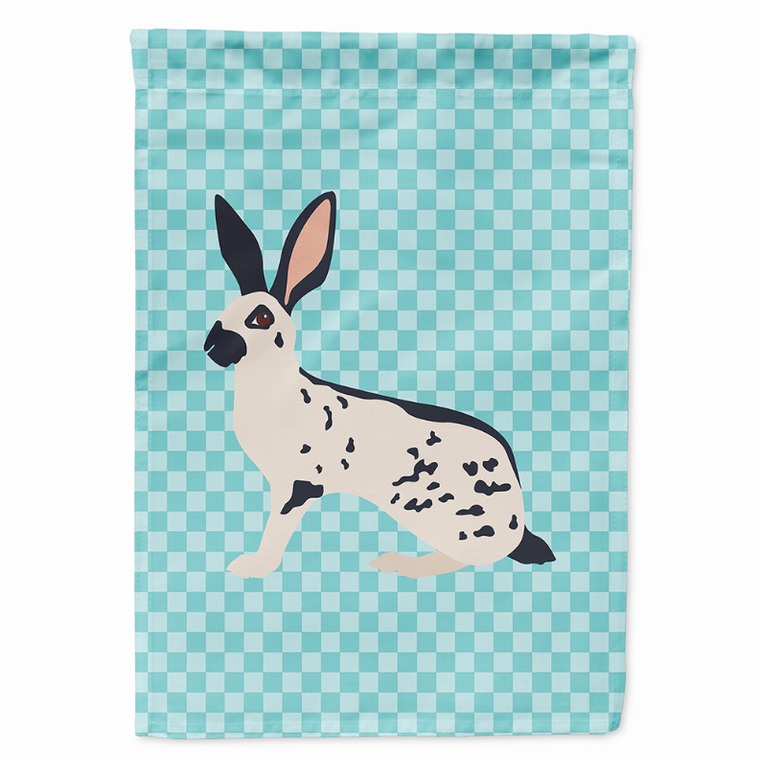 Animal/Bird Themed Blue Check Flag Canvas - 638508947840