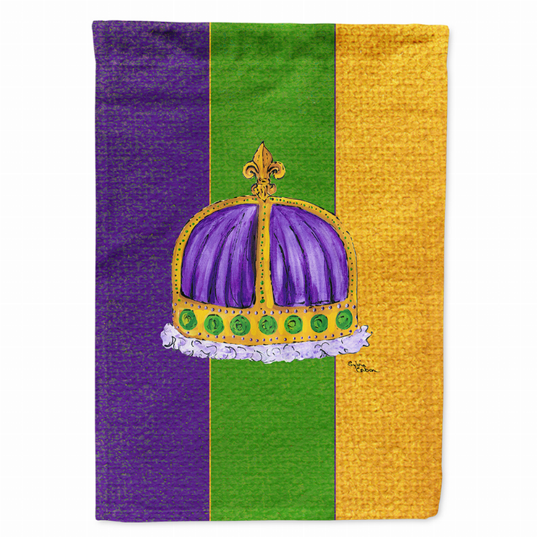 Mardi Gras Flag Canvas - 705332090353
