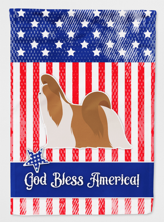 USA Patriotic Dog Breed Themed Flag Canvas - 638508493347