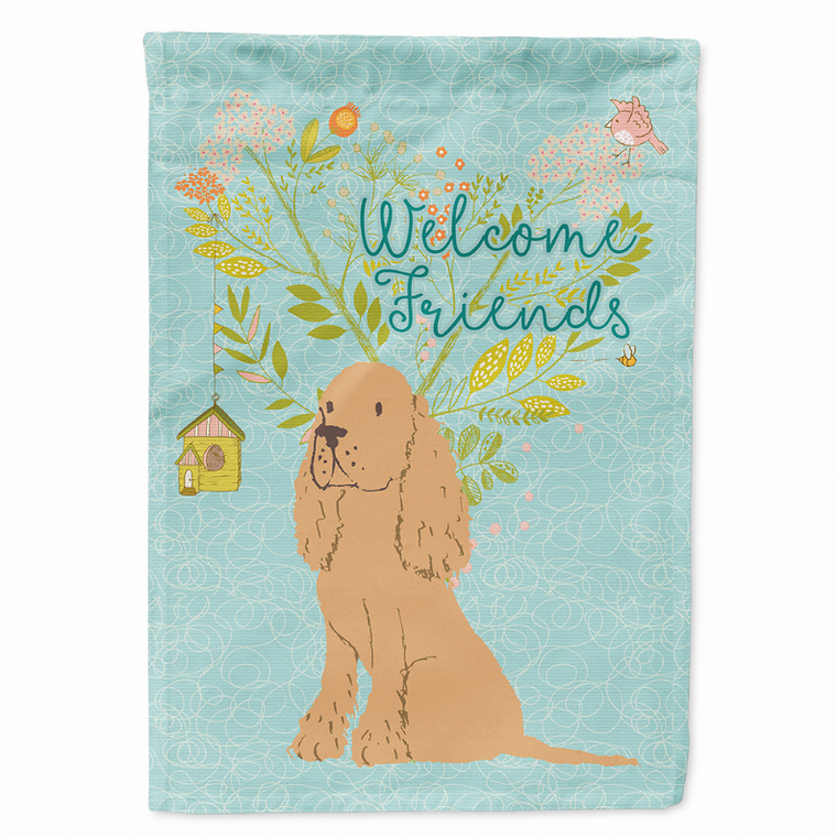 Welcome Friends/Dog Breed Themed Flag Canvas - 652259199259