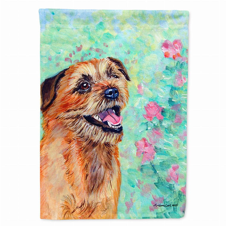 Dog Breed Themed Art Flag Canvas - 705332075428