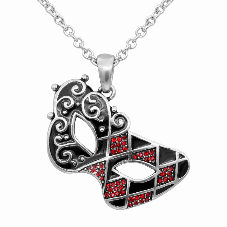 Siam Masquerade Mask Necklace - 734130261245