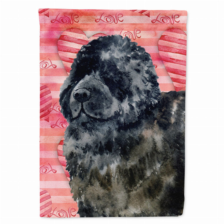 Love/Dog Breed Themed Flag Canvas - 652259160174