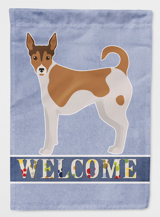 Tenterfield Terrier Welcome Flag Canvas House Size - 194030050859