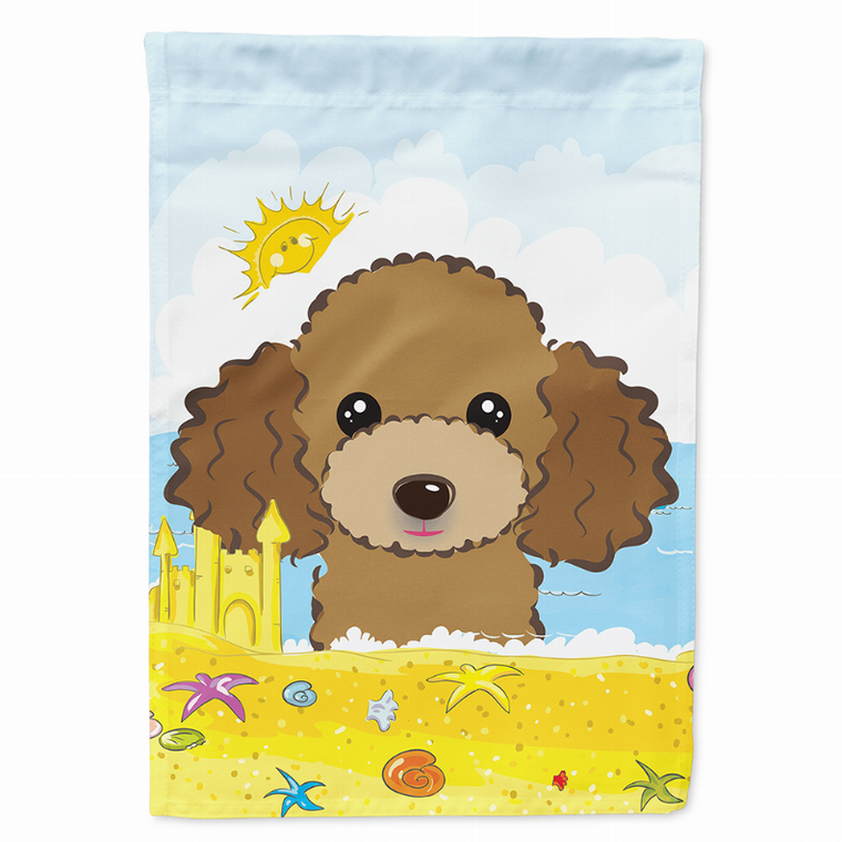 Summer Beach/Dog Breed Flag Canvas - 638508194213