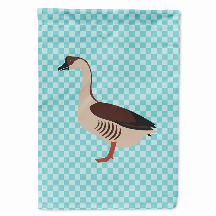 Animal/Bird Themed Blue Check Flag Canvas - 638508947192