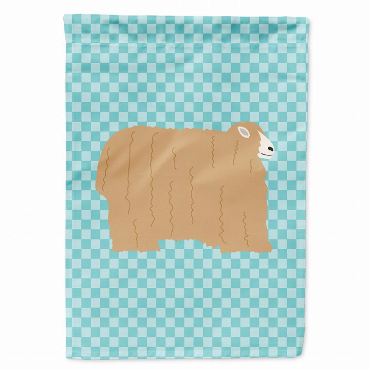 Animal/Bird Themed Blue Check Flag Canvas - 638508947949