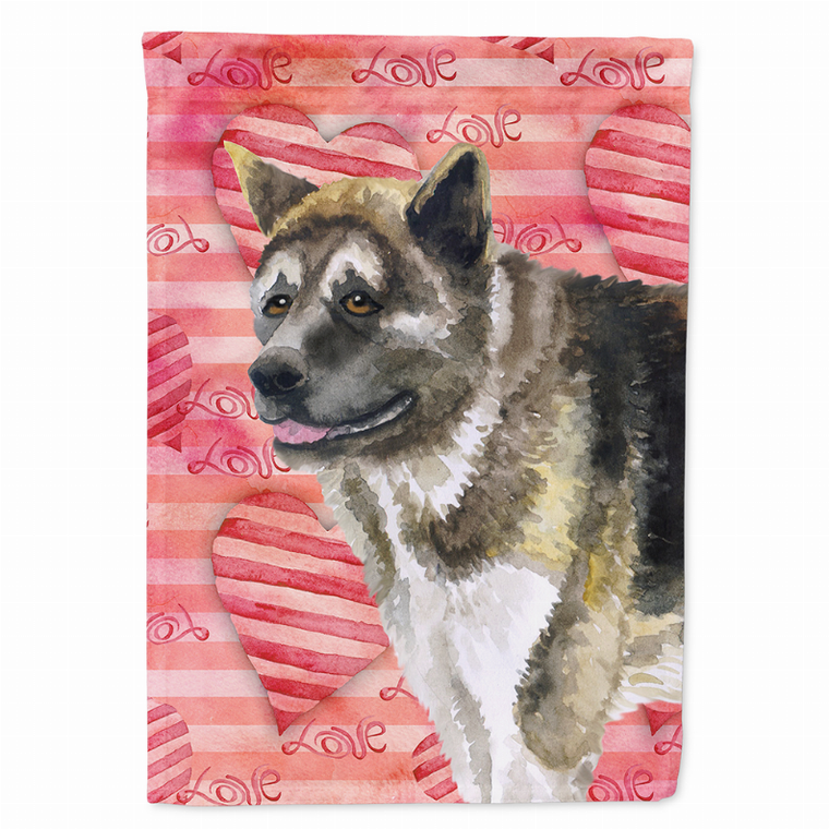 Love/Dog Breed Themed Flag Canvas - 652259160150