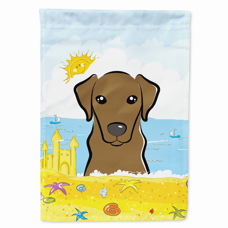Summer Beach/Dog Breed Flag Canvas - 638508193995