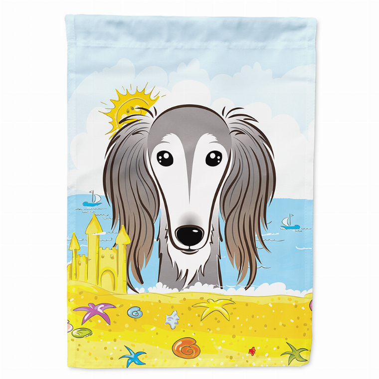 Summer Beach/Dog Breed Flag Canvas - 638508193940