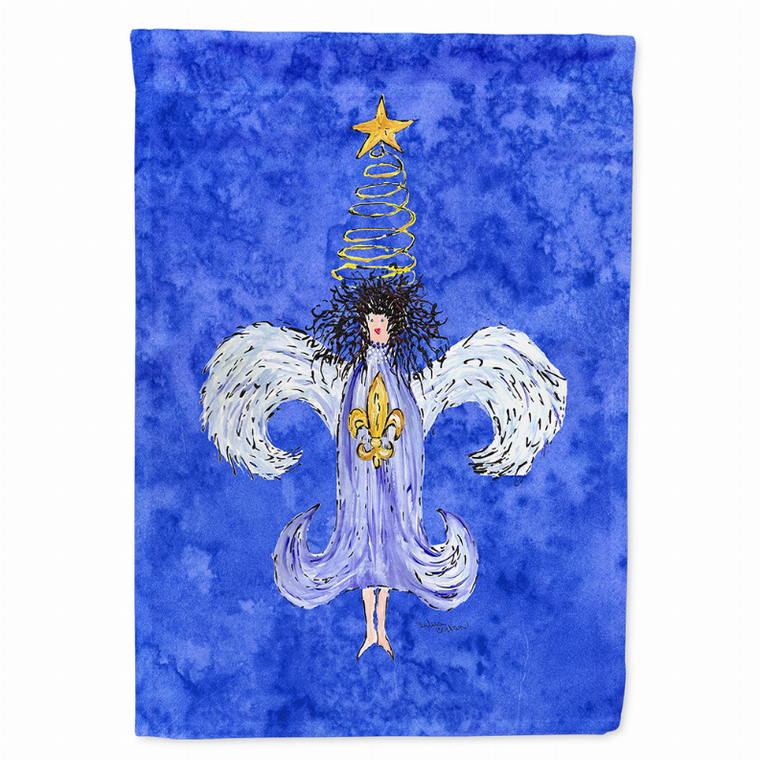 Fleur de lis Themed Flag Canvas - 705332088107