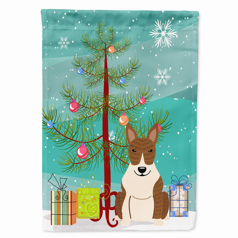 Merry Christmas Tree/Dog breed Themed Flag Canvas - 638508537799