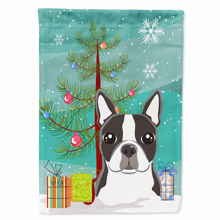 Christmas Tree/Dog  Breed Flag Canvas - 638508103031