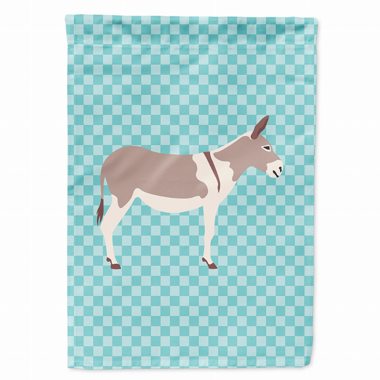 Animal/Bird Themed Blue Check Flag Canvas - 638508946690