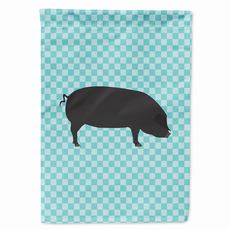 Animal/Bird Themed Blue Check Flag Canvas - 638508947543