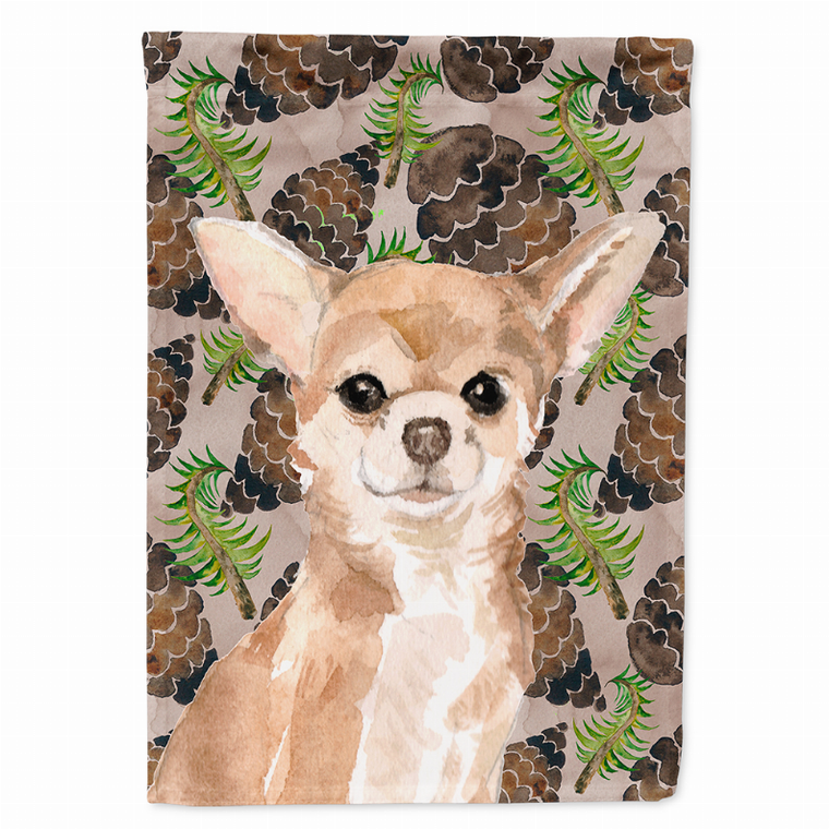 Cones/Dog Breed Themed Flag Canvas House Size - 652259140107