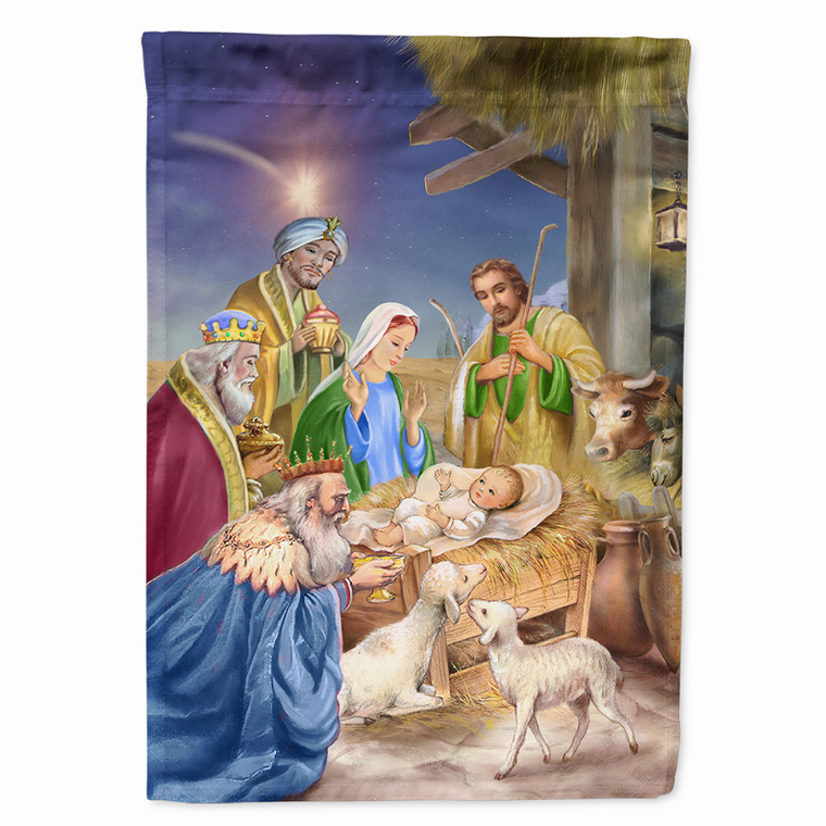 Christmas Themed Art  Flag Canvas - 638508149466