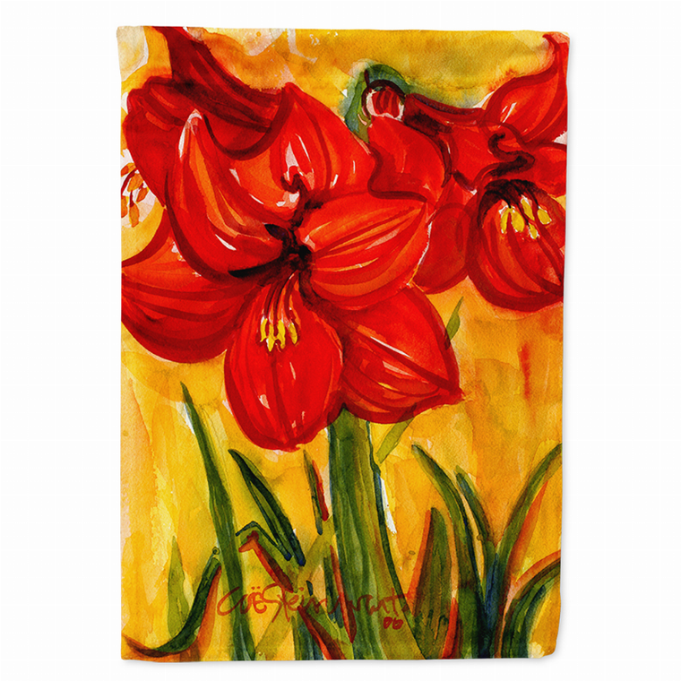 Flowers Themed Flag Canvas - 705332088817