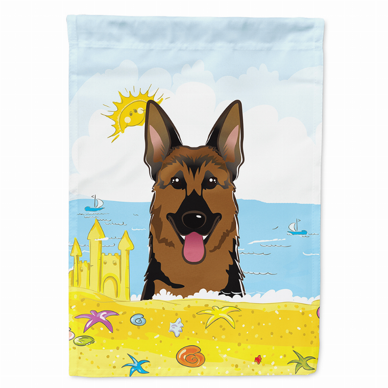 Summer Beach/Dog Breed Flag Canvas - 638508193766