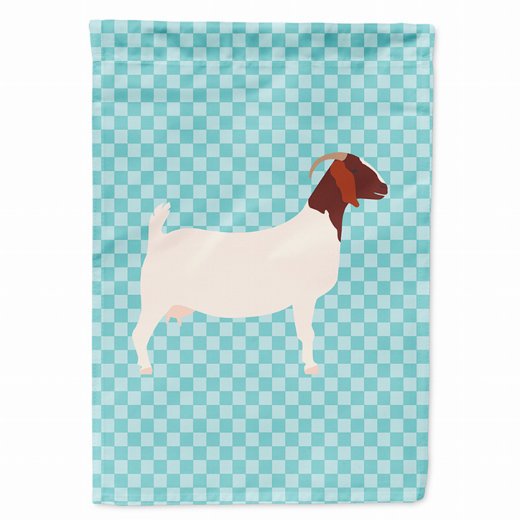 Animal/Bird Themed Blue Check Flag Canvas - 638508947093