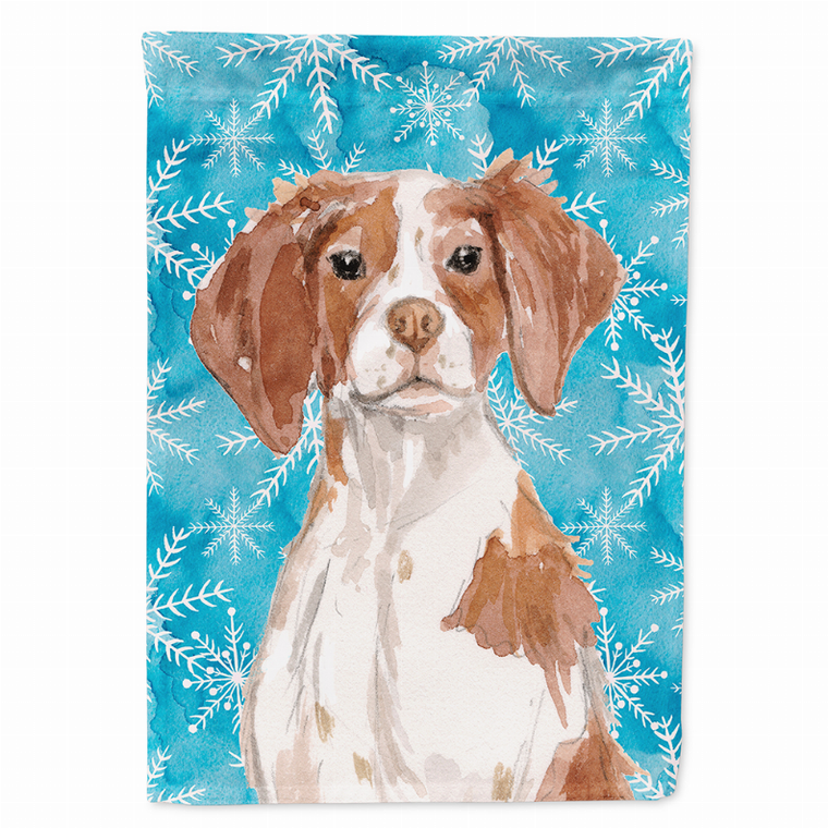 Winter/Dog Breed Flag Canvas House Size - 652259138586
