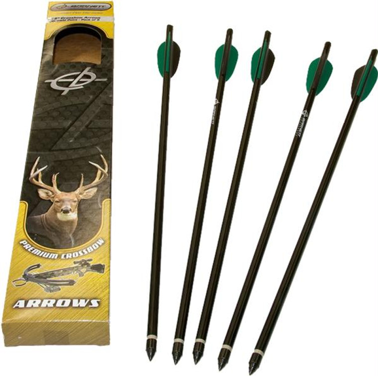 5 Pack 18in Easton Arrows W/ Field Point - 042609161072