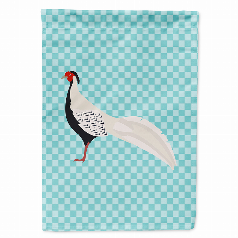 Animal/Bird Themed Blue Check Flag Canvas - 638508947529
