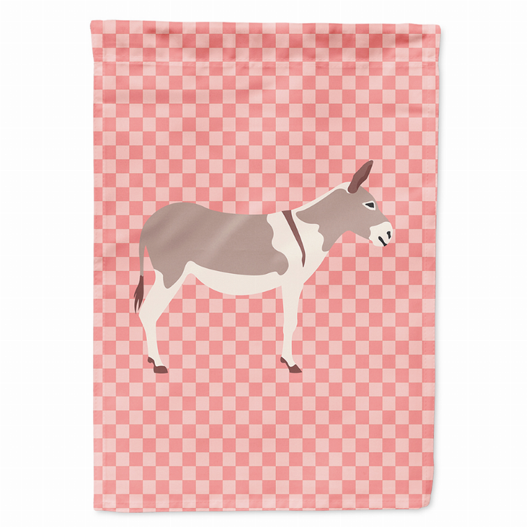 Animal/Bird Themed Pink Check Flag Canvas - 638508944955