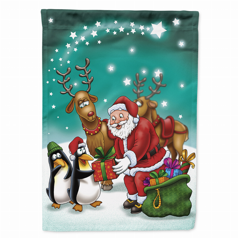 Christmas Themed Art  Flag Canvas - 638508149121