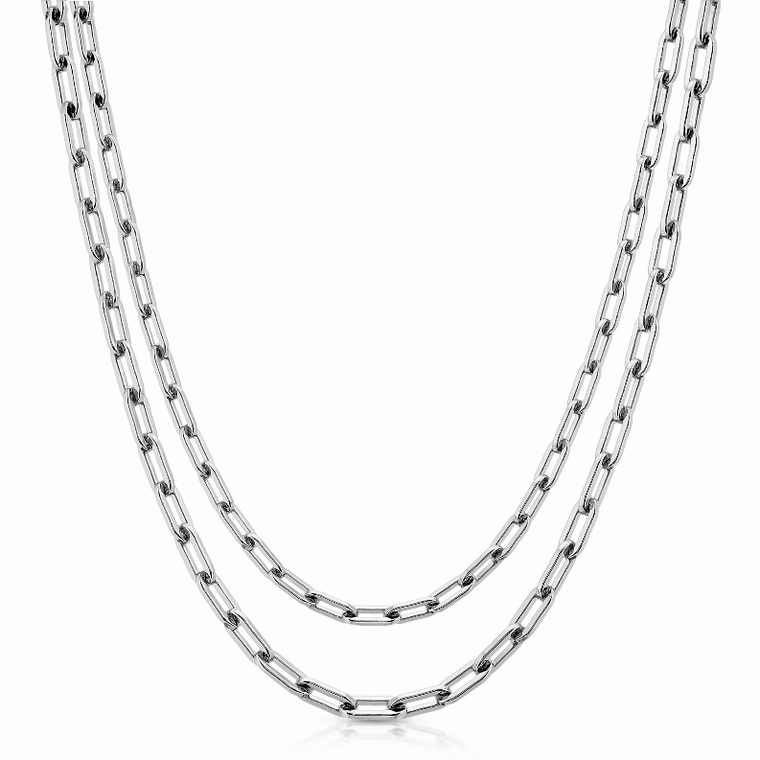 Double Medium Link Mask Chain - 000656326351