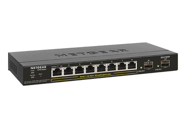 S350 Series 8 Port Gigabit Poe Switch - 606449135497