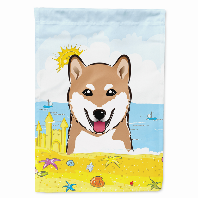 Summer Beach/Dog Breed Flag Canvas - 638508193902