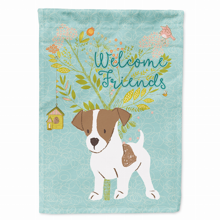 Welcome Friends/Dog Breed Themed Flag Canvas - 652259199440