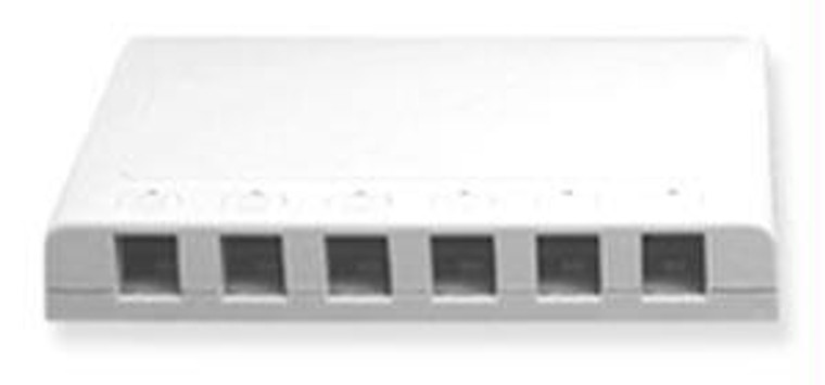 Ic107sb6wh - 6pt Surface Box - White - 633758032346