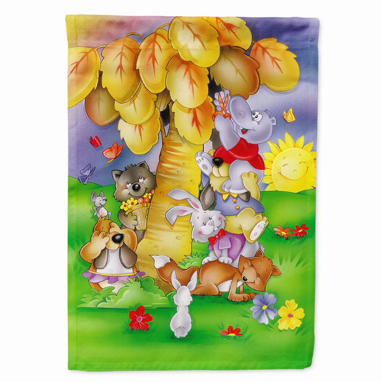 Cartoon Themed Flag Canvas - 638508228826
