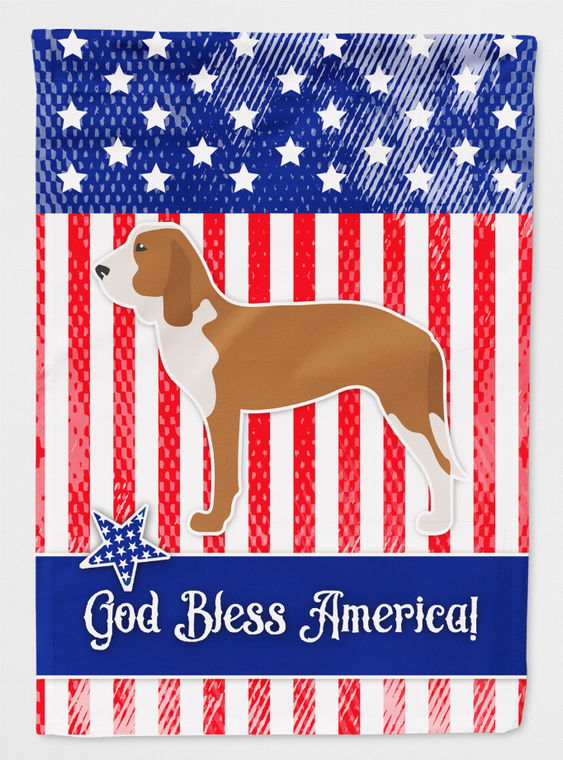 USA Patriotic Dog Breed Themed Flag Canvas - 638508492791