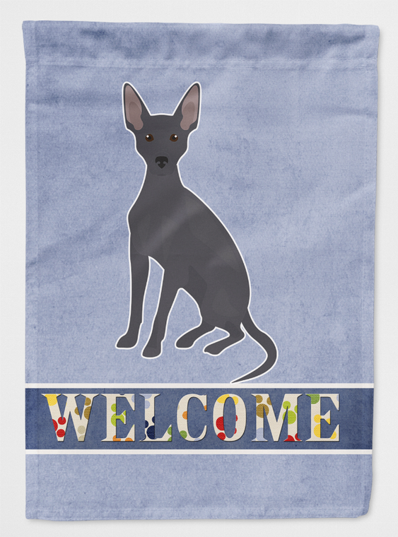 Peruvian Hairless Dog Welcome Flag Canvas House Size - 194030051054