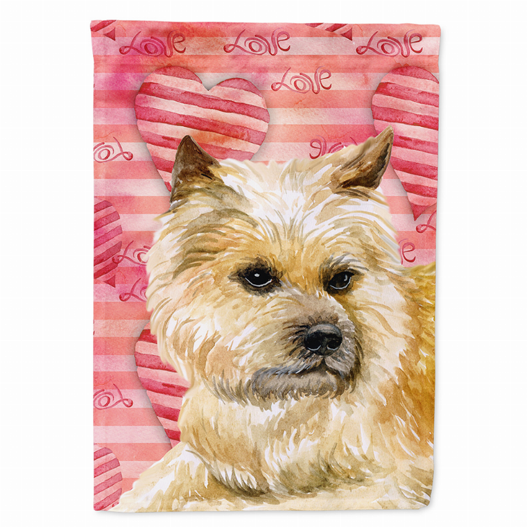Love/Dog Breed Themed Flag Canvas - 652259160365