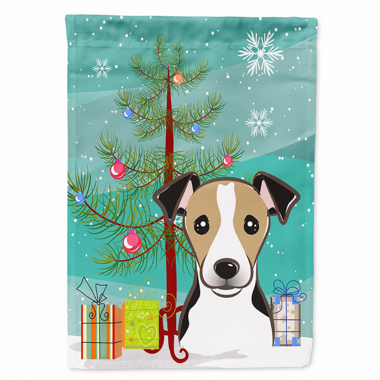Christmas Tree/Dog  Breed Flag Canvas - 638508103611