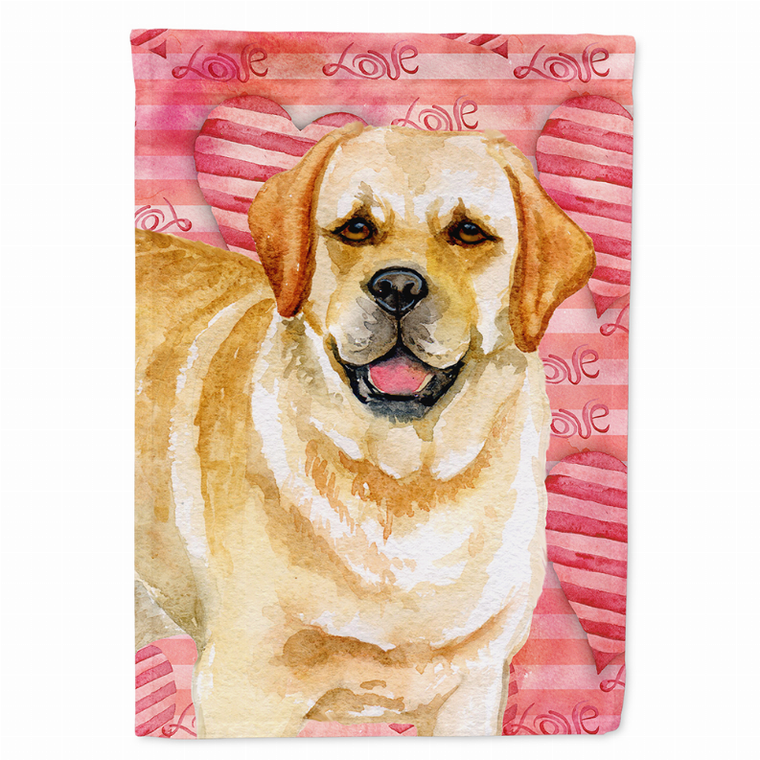 Love/Dog Breed Themed Flag Canvas - 652259160105