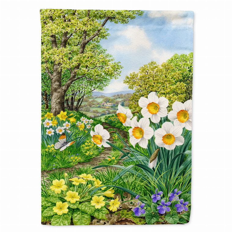 Flowers Themed Flag Canvas - 638508164674