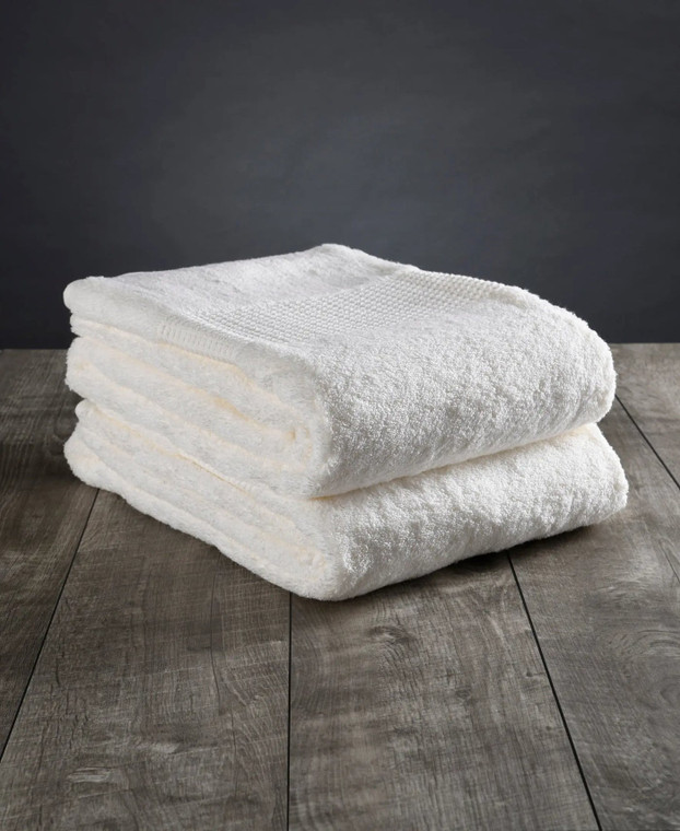 Ivory Cotton 36" X 72" Quick Dry Terry Cloth Bath Sheet