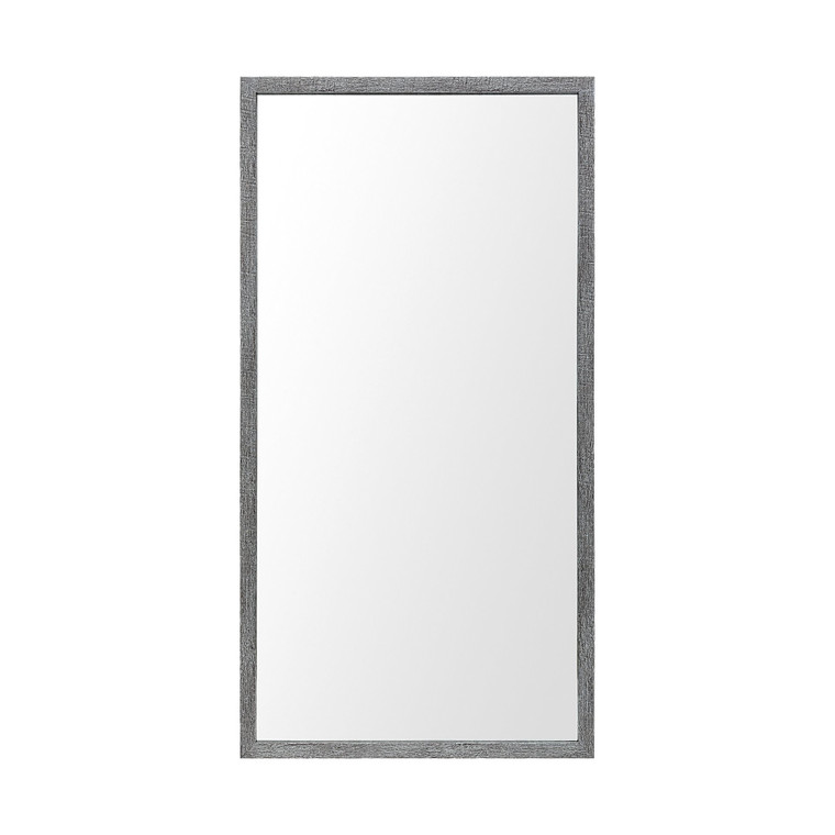 42" Gray Framed Bathroom Vanity Mirror