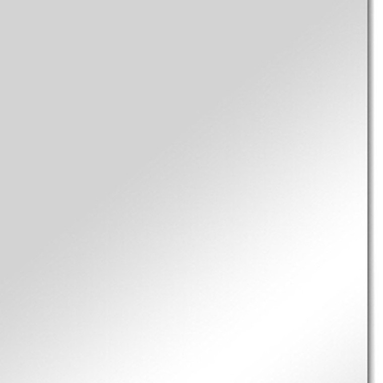 47" Silver Metal Accent Mirror