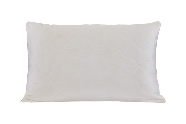 Cotton Wool Hypoallergenic Standard Size Bed Pillow